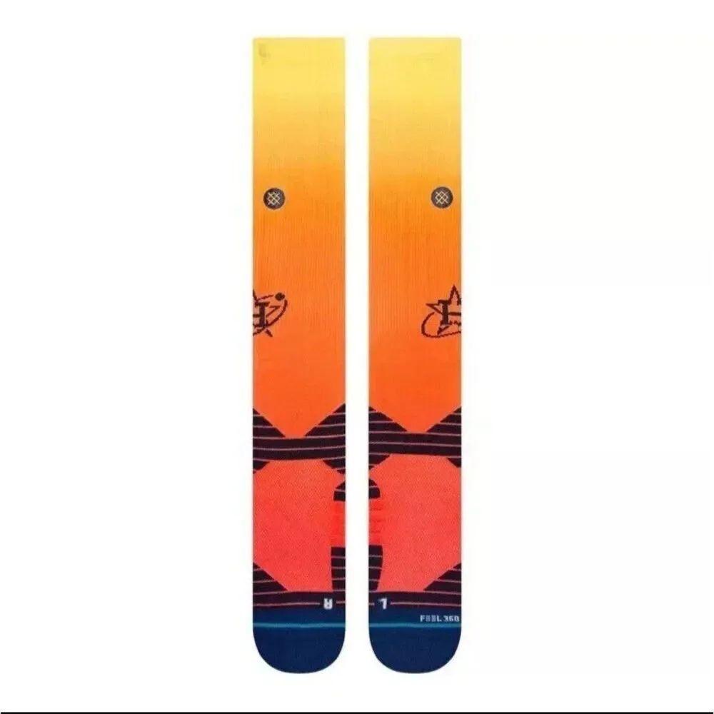 Stance MLB City Connect HOUSTON ASTROS OTC Baseball‎ Socks Large 9-13 L NWT